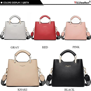 Fashion Hand Bags for Women Famous Brand Leather Shoulder Bag Ladies Purses and Handbags Luxury Handbags Women Bags Designer Sac ALODIA STORE
