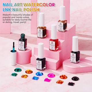 Makartt Marble Nail ALODIA STORE