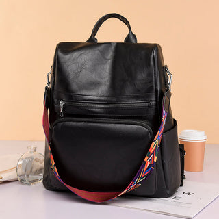 Fashion Anti-theft Women Backpacks Famous Brand High leather ALODIA STORE