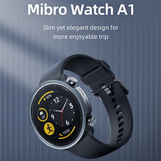 Mibro A1 Smartwatch Global Version Blood Oxygen Heart Rate Monitor 5ATM Waterproof Fashion Bluetooth Sport Men Women Smart Watch ALODIA STORE
