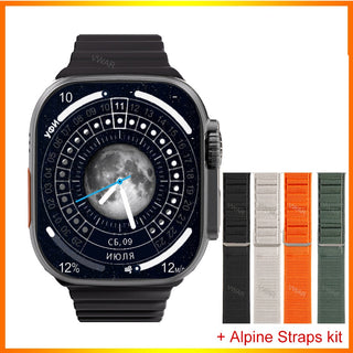2022 VWAR ZD8 Ultra MAX Smart Watch Series 8 Titanium Alloy 1:1 49mm Case Bluetooth Call NFC ECG IP68 Waterproof Smartwatch Men ALODIA STORE