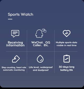 Twitch  Smart Watch Men Women Bluetooth Fitness Tracker Bracelet Sport Heart Rate Blood Pressure Kids Smartwatch for IOS Android ALODIA STORE