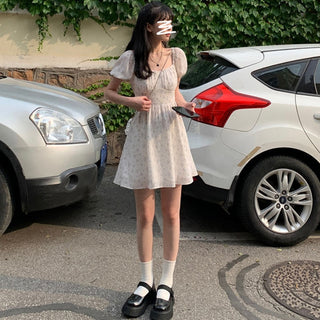 Floral Design Korean Style Lovely Simple Trendy Summer ALODIA STORE