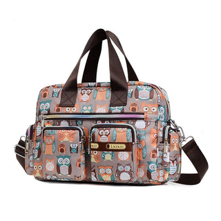 Ladies LargeCapacity Waterproof Tote Bag Flower ALODIA STORE