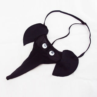 Sexy Men's G String Stylish Elephant Bulge Pouch Men Thong Elastic Erotic Lingerie Tanga Hombre Gay Underwear ALODIA STORE