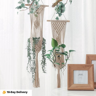 Big Macrame Hanging Planter Hanging Pot Plant Pot Macrame Plant Hangers Air Plant Holder Plant Hanging Decoration ALODIA STORE