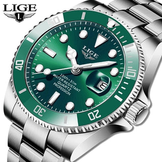 2022 Top Brand Luxury Fashion Diver Watch Men 30ATM Waterproof Date Clock Sport Watches Mens Quartz Wristwatch Relogio Masculino ALODIA STORE