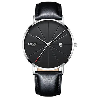 NIBOSI Ultra Thin Fashion Men Watch Top Luxury Brand Business Quartz Watches Waterproof Sports Watch Men Clock Relogio Masculino ALODIA STORE