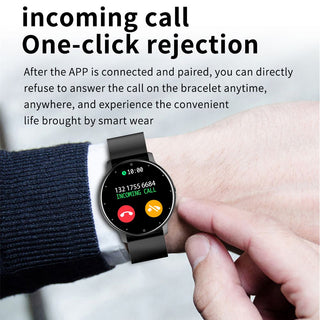 Women Smart Watch Men Smartwatch Heart Rate Monitor Sport Fitness Music Ladies Waterproof Watch For Android IOS Phone ALODIA STORE