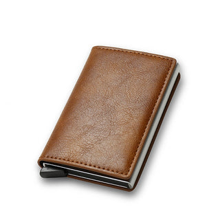 Leather Bank Card Wallet ALODIA STORE