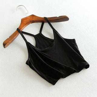 Vest Check Render Short Top Sexy Women Sleeveless U Croptops Tank Tops Running Vest Crop Tops Vests Sports Wear for Women Gym ALODIA STORE
