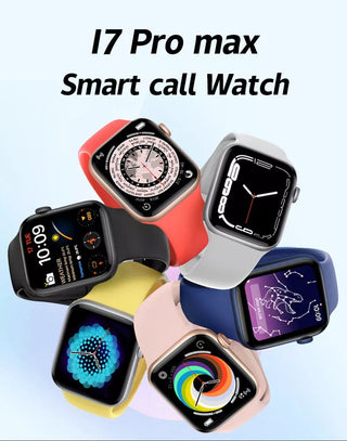 Original SmartWatch I7 Pro Max Series 7 Phone Call Custom Watch Face Sport Waterproof Man Women Wireless Charging Smart Watch ALODIA STORE