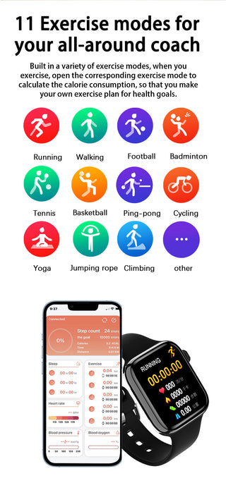 2023 Smart Watch Women Series 8 2.0 " Screen Bluetooth Call Heart Rate Blood Pressure Men Smartwatch for Apple Watch IWO Watch 8 ALODIA STORE