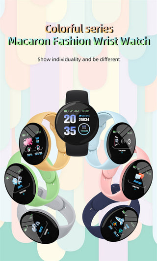 Twitch  Smart Watch Men Women Bluetooth Fitness Tracker Bracelet Sport Heart Rate Blood Pressure Kids Smartwatch for IOS Android ALODIA STORE