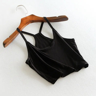 Vest Check Render Short Top Sexy Women Sleeveless U Croptops Tank Tops Running Vest Crop Tops Vests Sports Wear for Women Gym ALODIA STORE