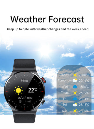 2022 New Bluetooth Call Smart Watch Men Sports Fitness Tracker Waterproof Smartwatch Large HD screen for huawei Xiaomi phone+box ALODIA STORE