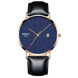 NIBOSI Ultra Thin Fashion Men Watch Top Luxury Brand Business Quartz Watches Waterproof Sports Watch Men Clock Relogio Masculino ALODIA STORE