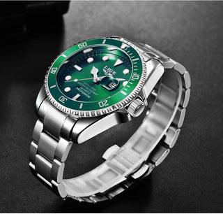 2022 Top Brand Luxury Fashion Diver Watch Men 30ATM Waterproof Date Clock Sport Watches Mens Quartz Wristwatch Relogio Masculino ALODIA STORE