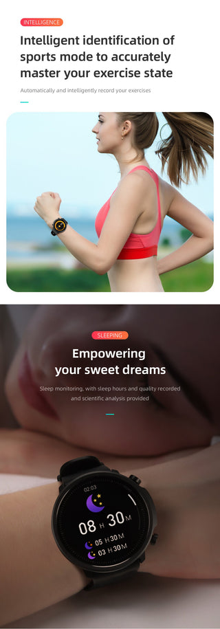 Mibro A1 Smartwatch Global Version Blood Oxygen Heart Rate Monitor 5ATM Waterproof Fashion Bluetooth Sport Men Women Smart Watch ALODIA STORE