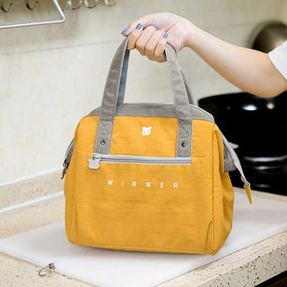 Lunch Bag Waterproof Fresh Cooler Bags Thermal Cooler Lunch Box Bag Refrigerator Portable For Women Lunch Box Picnic Food Bag ALODIA STORE