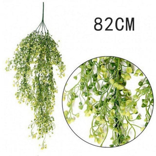 Artificial Plant Persian Fern Leaves Vines Room Home Garden Decoration Accessories Wedding Party Wall Hanging Balcony Decoration ALODIA STORE