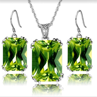 Exquisite Double Heart Necklace Earrings Bracelet Jewelry Set Charm Ladies Jewelry Fashion Bridal Accessory Set Romantic Gifts ALODIA STORE