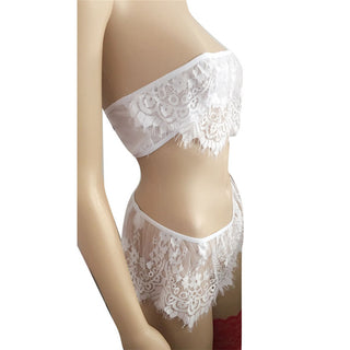 Lady Sexy Lingerie Lace Embroidery Bra Set Women Push Up Underwear Set Bra and Panty Set Cup for Female Lingerie ALODIA STORE