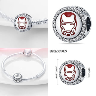 Disney Marvel Rescuer Star Charms Wars Beads For Original Pandora 925 sterling silver Bracelet Necklace Jewelry plata de ley 925 ALODIA STORE