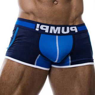 Lingeries Cotton Patchwork Low waist Sexy Men Underwear Boxer Shorts New Trunks Mens Boxershorts Underware Boxers Funny ALODIA STORE