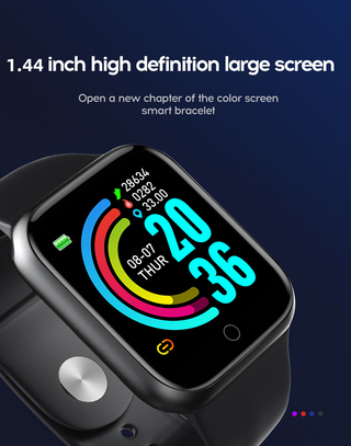 Twitch  Smart Watch Men Women Bluetooth Fitness Tracker Bracelet Sport Heart Rate Blood Pressure Kids Smartwatch for IOS Android ALODIA STORE