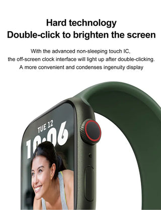 2023 NEW Smart Watch Bluetooth Calls Smartwatch For Men Women Sport Fitness Bracelet Custom Watch Face Sleep Heart Rate Monitor ALODIA STORE