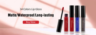 QIBEST Liquid Lipstick Waterproof Lip Gloss 34 Colors Matte Lipstick Long lasting Lipgloss Cosmetics Lips Makeup Nude Maquiagem - Alodia Store
