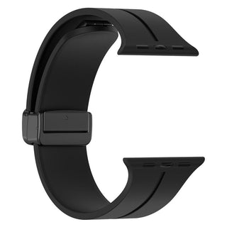 Magnetic Strap For Apple watch ultra band 44mm 45mm 49mm 40mm 41mm 42mm 38mm 45 mm Silicone Bracelet iWatch Series 7 8 se 6 5 3 ALODIA STORE