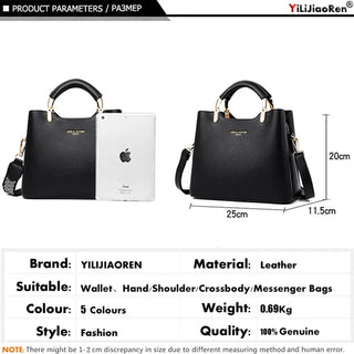 Fashion Hand Bags for Women Famous Brand Leather Shoulder Bag Ladies Purses and Handbags Luxury Handbags Women Bags Designer Sac ALODIA STORE