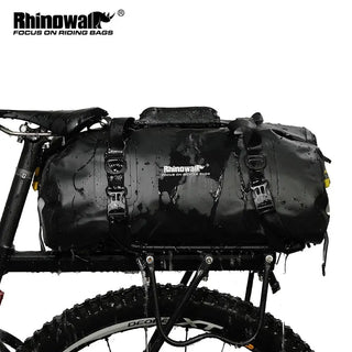 Rhinowalk 20L Waterproof Pannier Bag Multifunctional Bike Bag High Capacity Bicycle Bag Shoulder Bag Bike Accessory ALODIA STORE