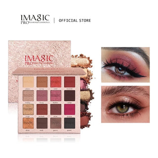 IMAGIC New Arrival Eyeshadow 16 Color Makeup Palette Matte ALODIA STORE