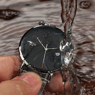 NIBOSI Ultra Thin Fashion Men Watch Top Luxury Brand Business Quartz Watches Waterproof Sports Watch Men Clock Relogio Masculino ALODIA STORE