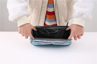 Double Zipper Cosmetic ALODIA STORE