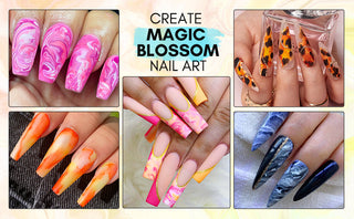 Makartt Marble Nail ALODIA STORE
