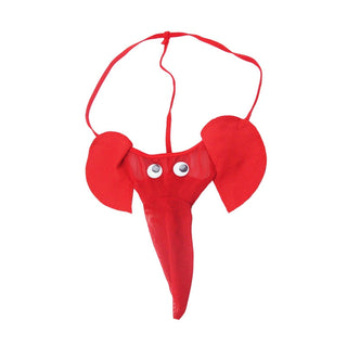 Sexy Men's G String Stylish Elephant Bulge Pouch Men Thong Elastic Erotic Lingerie Tanga Hombre Gay Underwear ALODIA STORE