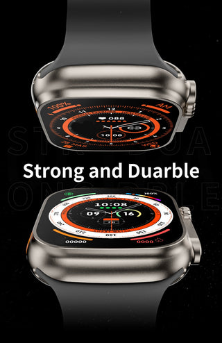 2022 VWAR ZD8 Ultra MAX Smart Watch Series 8 Titanium Alloy 1:1 49mm Case Bluetooth Call NFC ECG IP68 Waterproof Smartwatch Men ALODIA STORE