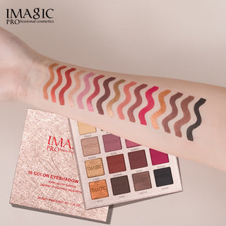 IMAGIC New Arrival Eyeshadow 16 Color Makeup Palette Matte ALODIA STORE
