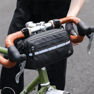 Rhinowalk Handlebar Bag Bicycle Bag Frame Pannier Bag Waterproof Multifunction Portable Shoulder Bag Cycling Bag Bike Accessorie ALODIA STORE