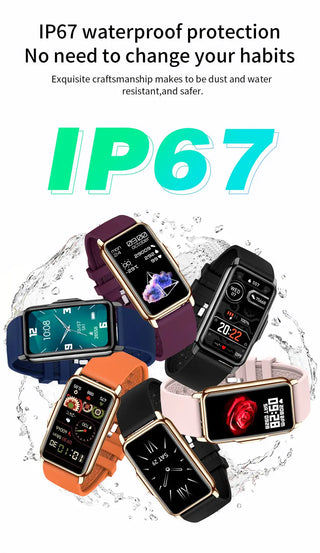New Sports Smart Watch Men Women 1.47-inch Full Touch Fitness Tracker IP67 Waterproof Smartwatch For Huawei Xiaomi Phone ALODIA STORE