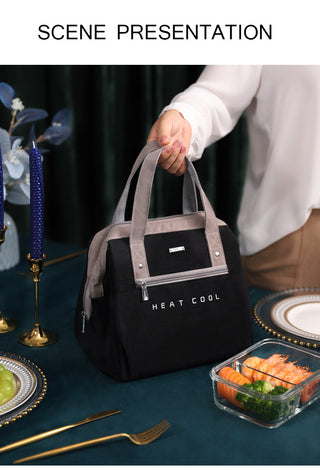 Fresh Cooler Bags Large Lunch Bag Women Waterproof Concise Convenient Thermal Breakfast Box Portable Picnic Travel Food Storage ALODIA STORE