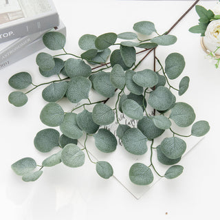 Artificial Plants Eucalyptus Leaf Vine Christmas Decoration Vase for Home Wedding Garden Rose Arch Scrapbooking Fake Flowers ALODIA STORE