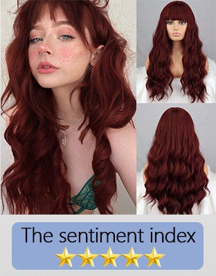 Green Short Bob Wig With Bangs for Women Shoulder Length Synthetic Wigs Cosplay Party Daily Lolita Natural Hair Black Pink Red ALODIA STORE