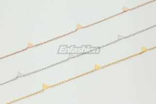 Enfashion Geometric Triangle Circle Star Choker Necklace Gold color Necklaces Pendants Stainless Steel Necklace Women chocker ALODIA STORE