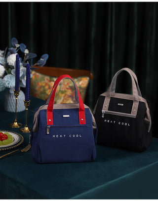 Fresh Cooler Bags Large Lunch Bag Women Waterproof Concise Convenient Thermal Breakfast Box Portable Picnic Travel Food Storage ALODIA STORE