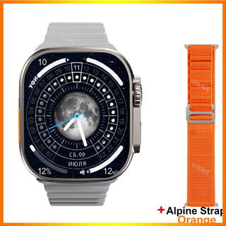 2022 VWAR ZD8 Ultra MAX Smart Watch Series 8 Titanium Alloy 1:1 49mm Case Bluetooth Call NFC ECG IP68 Waterproof Smartwatch Men ALODIA STORE